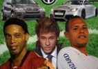 Confira os carrões que os ídolos do seu clube têm na garagem