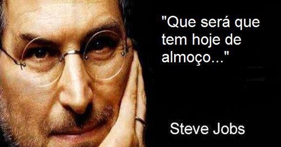 Steve Jobs montagem do Facebook