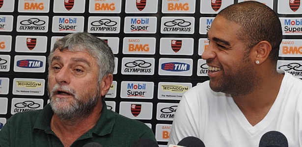 Adriano vestirá a camisa 10 do Flamengo assim que acertar novo contrato com clube