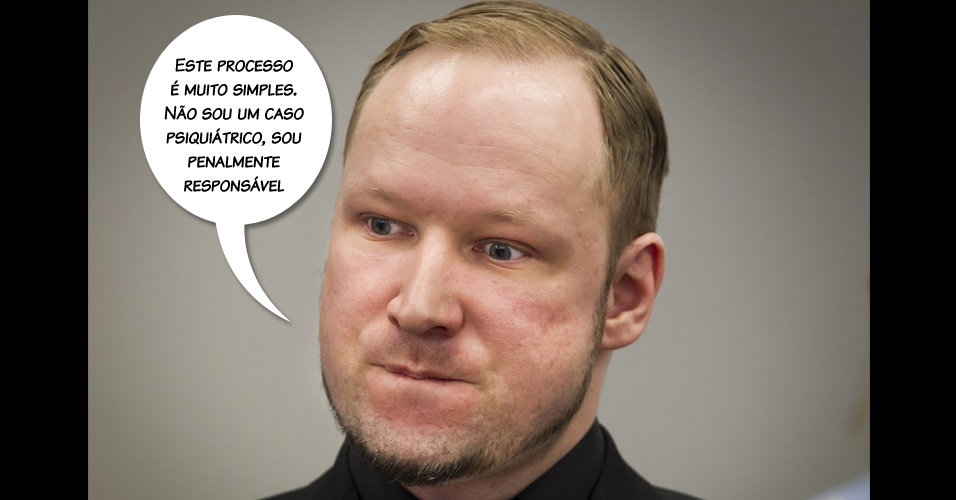 Carcará: Atirador da Noruega Breivik nega ser doente ...
