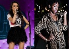 Jovens cantoras contam como escolhem o figurino que usam nos palcos  (Foto: Montagem UOL / Divulgação / Thiago Bernardes/UOL)