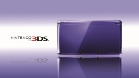 Com o Nintendo 3DS violeta, sobe para cinco o número de cores do portátil