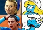 Tenistas smurfs