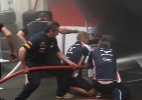 Explosão evacua boxes da Williams após vitória de Maldonado e deixa 16 feridos