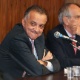 Cachoeira sorri durante reunião da CPI; bicheiro se negou a depor