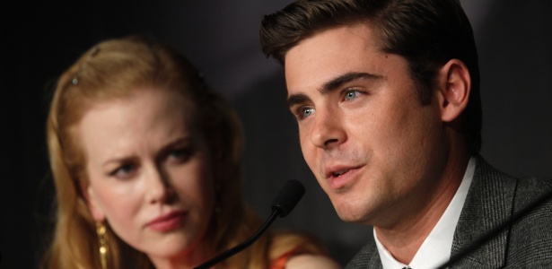 Zac Efron e Nicole Kidman na coletiva de imprensa de The Paperboy no Festival de Cannes (24/5/12)