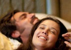 Marjorie Estiano e Thiago Lacerda gravam cenas de amor