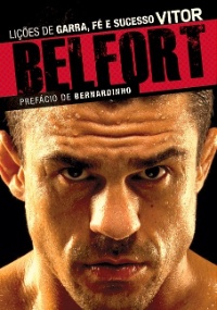 Capa do livro motivacional do lutador Vitor Belfort