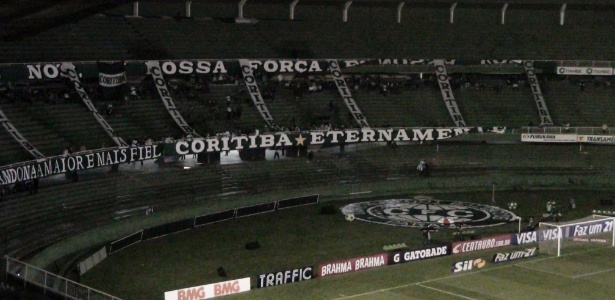 Couto Pereira, casa do Coritiba, foi palco da final do torneio de 2011 contra o Vasco