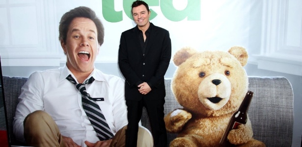 O autor, diretor e roteirista Seth MacFarlane em lançamento de Ted, em Los Angeles (21/6/12)