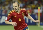 Após título da Espanha, Iniesta é eleito melhor jogador da Eurocopa
