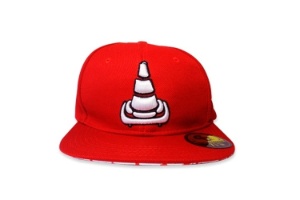 Aba Reta Vermelho S Mbolo Da Marca Em Branco R 60 Na Cone Crew