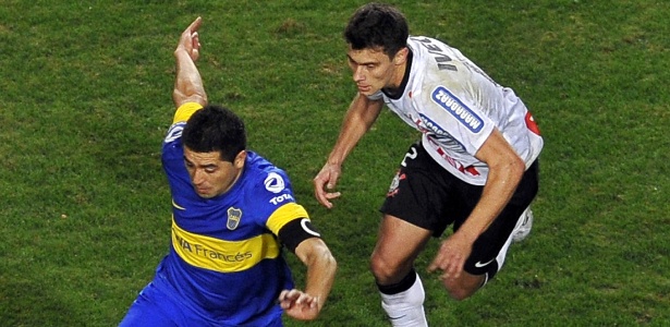 Riquelme pode ter se despedido do Boca no jogo contra o Corinthians 