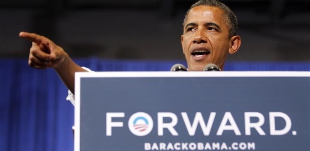 9.jul.2012 - Durante discurso, o presidente dos Estados Unidos, Barack Obama, pediu nesta segunda-feira (9) ao Congresso que estendesse por um ano os cortes de impostos da era Bush para pessoas com renda anual menor do que 250 mil dólares