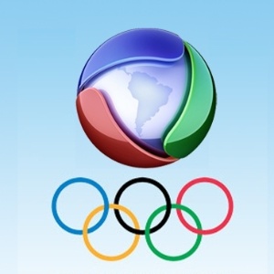 Logo da TV Record nas Olimpíadas