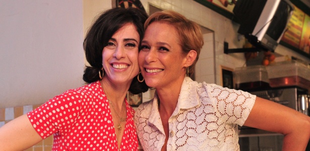Fátima (Fernanda Torres) e Sueli (Andréa Beltrão), de "Tapas e Beijos"