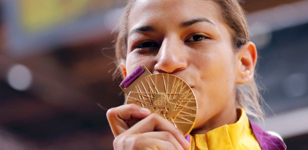 Sarah Menezes foi uma das medalhistas dos Jogos de 2012 apoiadas pelo governo