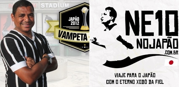 Vampeta, Neto, Andrés Sanches e ex-zagueiro William fazem promoções para o Mundial