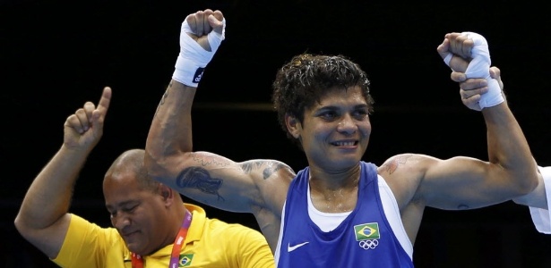 Adriana Araújo foi bronze em Londres, encerrando jejum de mais de quatro décadas do boxe brasileiro