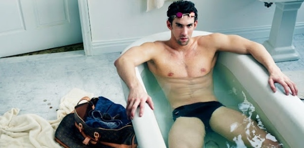 Recordista de medalhas olímpicas Michael Phelps na campanha Core Values da Louis Vuitton