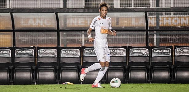 Neymar já estava gripado durante o clássico contra o Palmeiras no Pacaembu