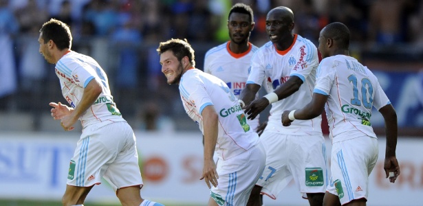 Gignac marcou o gol da vitória do Olympique de Marselha sobre o Montpellier