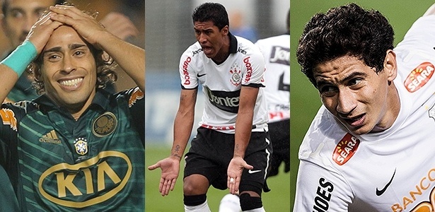 Palmeiras, Corinthians e Santos chegam à metade do torneio abaixo das expectativas