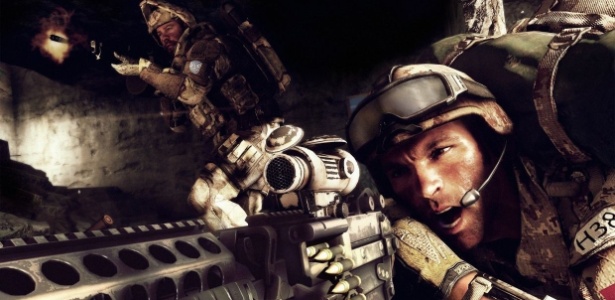 Imagem do jogo Medal of Honor: Warfighter, que utilizou histórias reais de soldados dos EUA