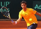 Rogerinho não passa da primeira rodada em Nice  (Foto: EFE/Luiz Pires Dias)