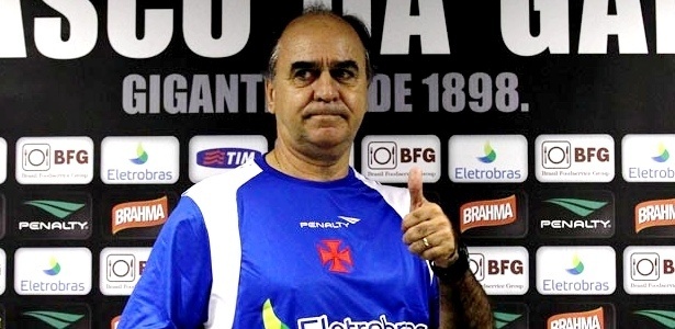 O técnico Marcelo Oliveira está satisfeito com a preparação do time do Vasco da Gama