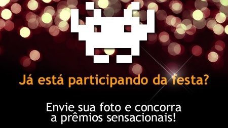 Divulgação No aniversário do Click Jogos, você concorre a prêmios