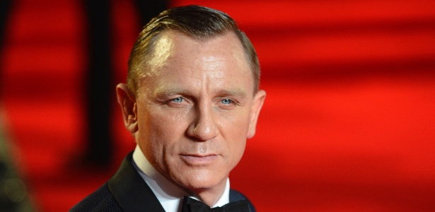 Daniel Craig durante a pré-estreia de 007 - Operação Skyfall em Londres nesta terça-feira (23/10/12)