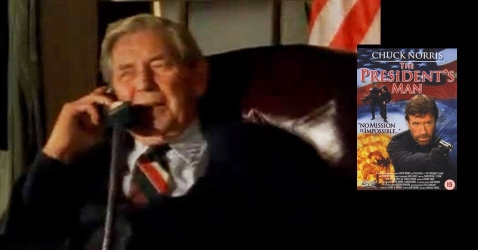 L Homme Du Président Chuck Norris Os presidentes americanos da ficção - Fotos - UOL Notícias