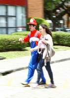 Curitiba: aluno vai fazer prova vestido de Super Mario