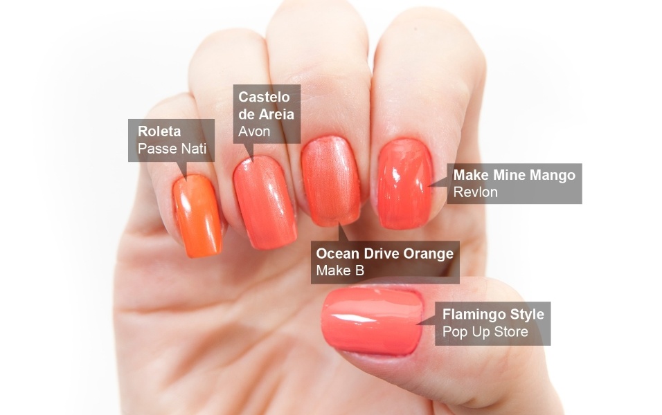 Adicione um toque de calor às suas unhas com os nossos esmaltes laranja  Victoria Vynn