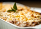 Lasanha de Alcachofra, Stracchino e Presunto de Parma
