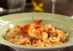 Risotto Tuto Mare com Camarões, Mini Lula, Polvo e Lagosta