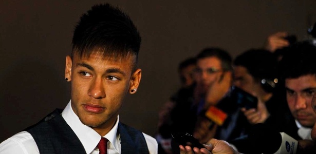 Leandro Moraes/UOL Neymar, estrela do Santos e do futebol brasileiro, chega para o Prêmio do Brasileirão