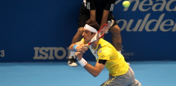 Bellucci venceu Federer em desafio internacional disputado em São Paulo