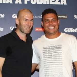 Ronaldo Zidane on Os Ex Jogadores De Futebol Ronaldo Nazario E Zinedine Zidane
