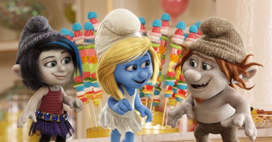 filme "Os Smurfs 2", com estreia prevista no Brasil em agosto de 2013