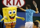 Roger Federer, Novak Djokovic e outros astros do t�nis fizeram a festa em apresenta��o do Aberto de t�nis da Austr�lia