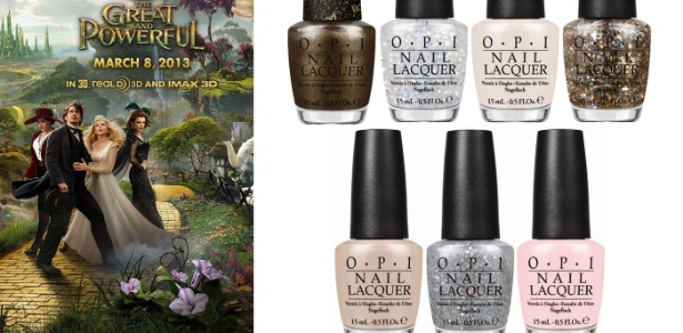 Divulgação Coleção "Disney's Oz The Great and Powerful", da O.P.I: esmaltes inspirados em história de magia