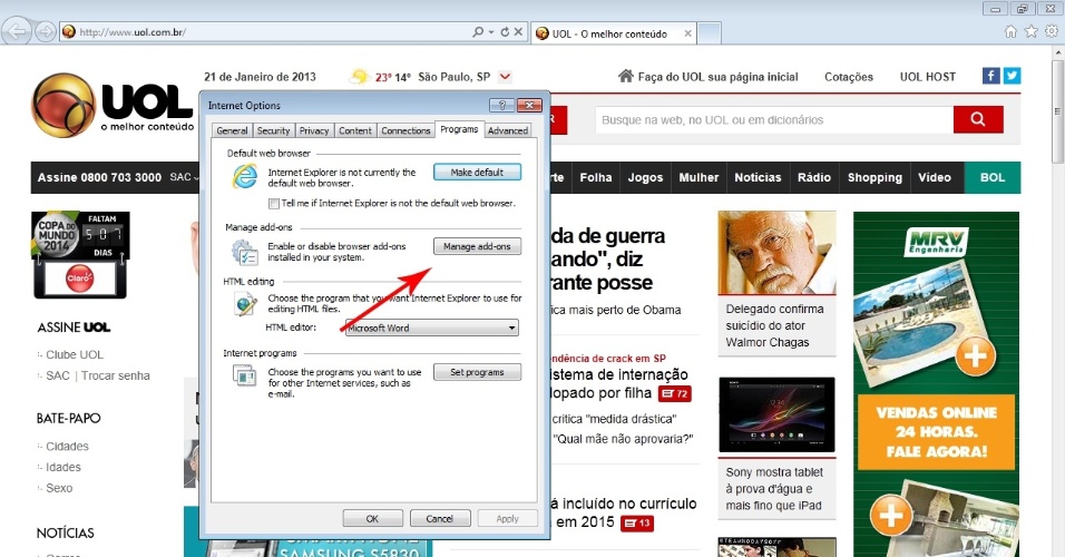 Java Plug In Internet Explorer http://tecnologia.uol.com.br/album/2013 ...