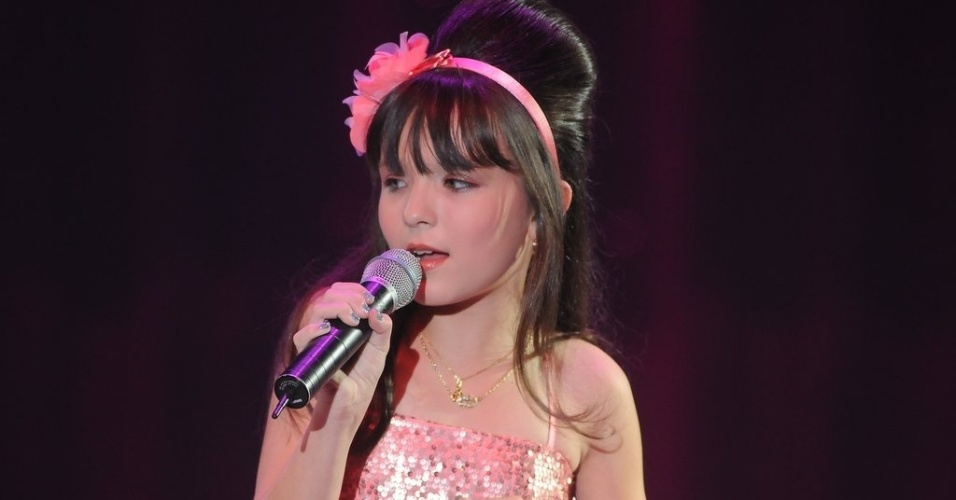 23.jan.2013 - Larissa Manoela, que interpreta a personagem Maria