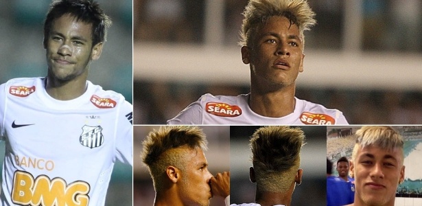O atacante descoloriu o cabelo e a barba nas férias, mas voltou ao corte tradicional