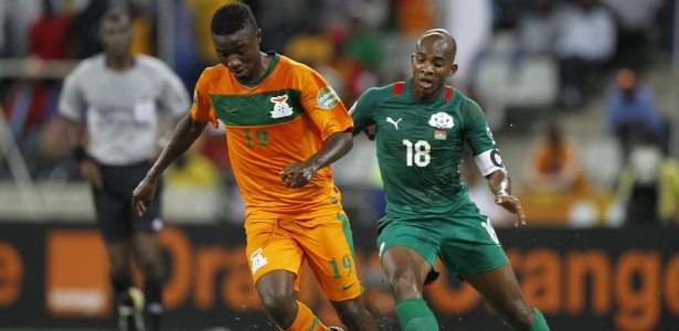 Zâmbia foi eliminada após empate com Burkina Fasso