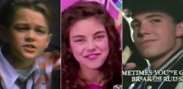 Leonardo DiCaprio, Mila Kunis e Ben Affleck foram alguns dos astros de Hollywood que estrelaram campanhas publicitárias no início da carreira 
