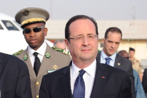 O presidente da França, Francois Hollande