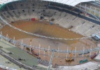 Obras dos estádios da Copa precisam dobrar ritmo de trabalho para cumprir prazo  (Foto: Genilson Araújo/Agência O Globo )